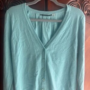 Brazeau tricot pin tuck back cardigan.  Medium/3
